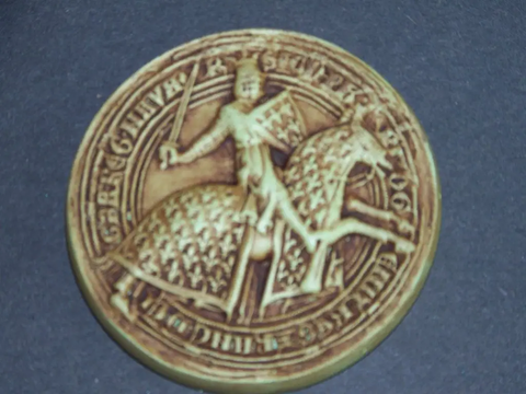Sceau de Philippe de France (futur Philippe IV le Bel)