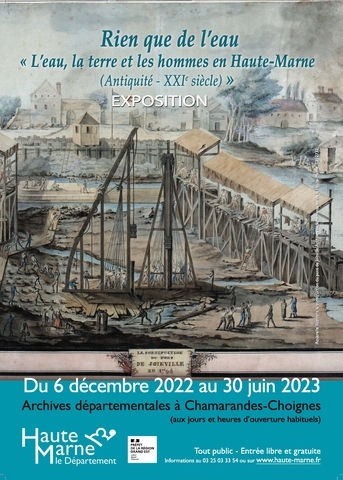 Exposition L’eau, la terre et les hommes en Haute-Marne (Antiquité-XXIe siècle)