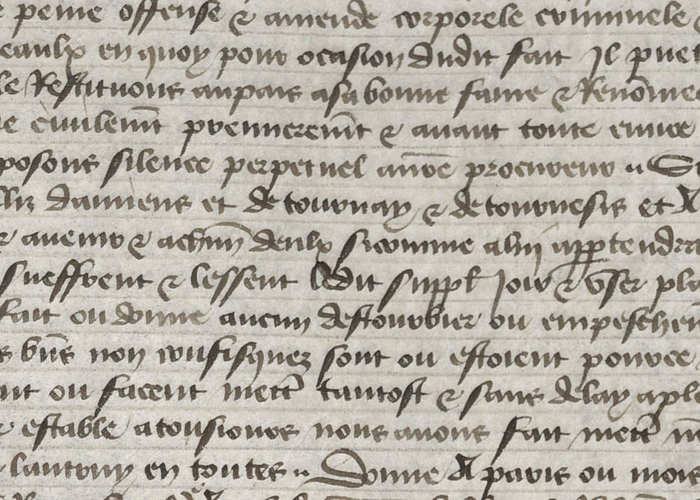 Mardi aux Archives : Paléographie médiévale